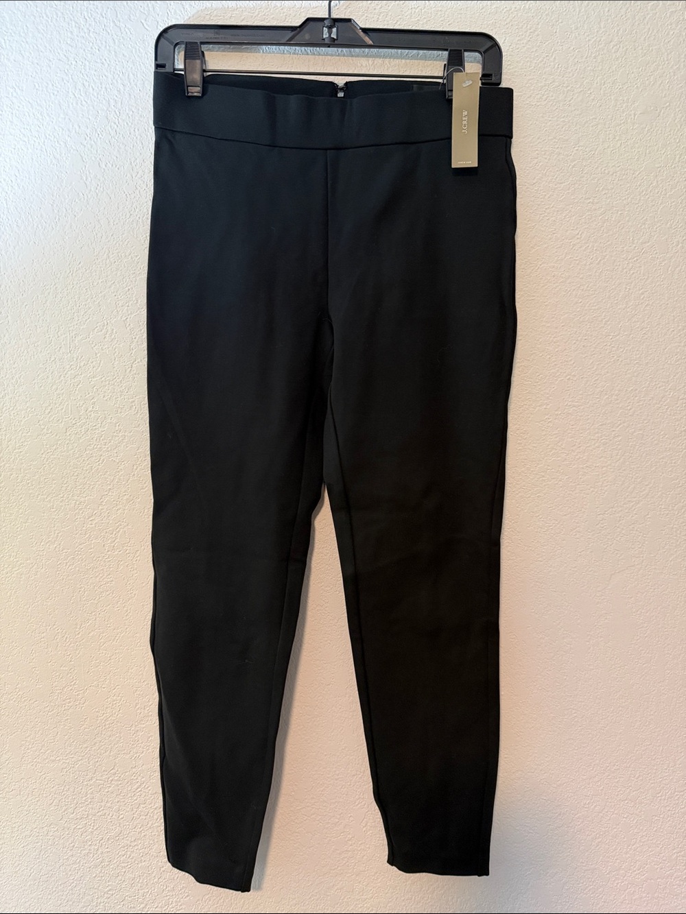 J. Crew Black Ponte Ankle Pants